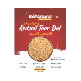 BeNatural Unpolished Redsoil Toor Dal
